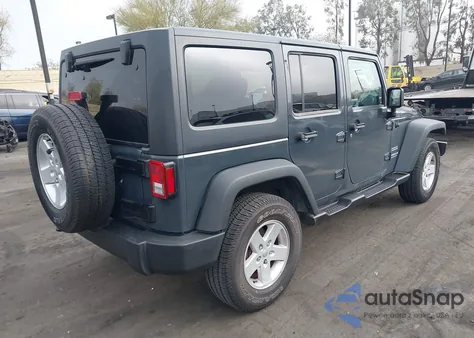 2017 Jeep Wrangler Unlimited Sport 4X4 from USA, damaged, VIN 1C4BJWDG3HL701299